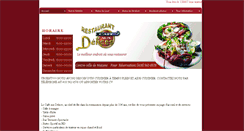Desktop Screenshot of cafeauxdelices.com