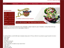 Tablet Screenshot of cafeauxdelices.com